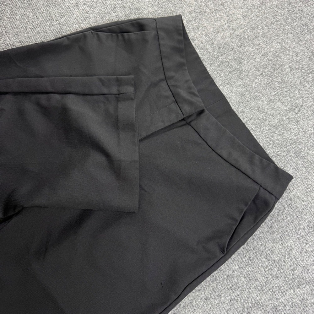 Edwards 8525 Dress Pants Size 4 Black Straight Leg Work Career Women's